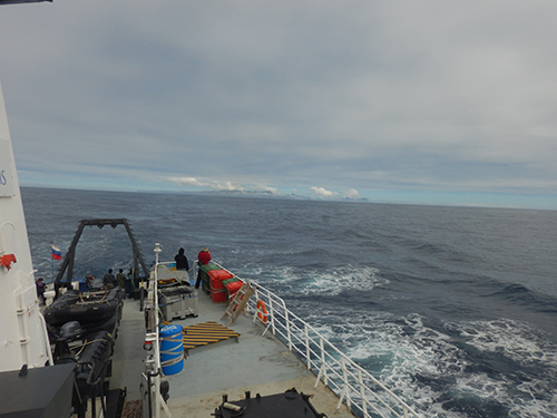 last view of subantarctic